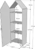 VIPACK - CASAMI BRUGES Armoire 1 porte, 3 fenêtres, Voir les images du produit 5