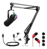CkeyiN Gaming Mikrofon Mit Arm - RGB Podcast Mikrofon für Produktbild-Vorschau 11