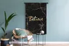 MuchoWow® Wandteppich Wandbehang Zitat - Hoffnung - Gold - Produktbild-Vorschau 5