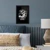 MuchoWow® MuchoWow® Gerahmtes Poster Adler - Flagge - Retro Produktbild-Vorschau 4
