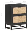 vidaXL Noční stolek 40x30x50 cm z masivního dřeva mango Náhled obrázku produktu 6