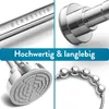 Karnisz prysznicowy BENKSTEIN - 125-220 cm - stal Podgląd zdjęcia produktu 5