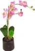 Künstliche Orchidee Kunstblume Rosa Pink im Topf 49cm Produktbild-Vorschau 1