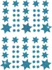 Oblique Unique 68 Sterne Sticker Aufkleber Glitzernd Produktbild-Vorschau 1