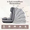 COSTWAY Klappbarer Relaxsessel bis 150 kg, Bodenstuhl mit Produktbild-Vorschau 5