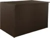 vidaXL Coffre de jardin brun 150x100x100 cm Poly rotin Voir les images du produit 1