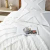 Bettwäsche Getuftet Boho 155x220cm,Stickerei Shabby Chic Produktbild-Vorschau 5
