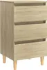 VidaXL 805893, Dub, Dřevo, 400 mm, 350 mm, 690 mm, 1 kusů Náhled obrázku produktu 2