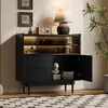 OKWISH Armoire de Rangement - Meuble de Salle de Bain avec Voir les images du produit 3