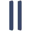 vidaXL Kopfteil mit Ohren Blau 147x16x118/128 cm Stoff - Produktbild-Vorschau 4