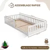 Crazy Pine Lit d'enfant 100x200 cm - Lit de sol Montessori Voir les images du produit 3