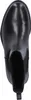 A top-down view of a black Chelsea boot. Voir les images du produit