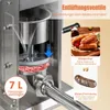 COSTWAY, remplisseur manuel de saucisses, 7 litres, machine Voir les images du produit 6