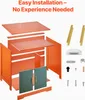 VEVOR Katzenschrank 792x430x710 mm, Katzenklo Schrank mit Produktbild-Vorschau 5