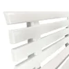 vidaXL Ławka ogrodowa 145,5 cm plastikowa biała Podgląd zdjęcia produktu 4