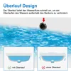 Badmöbel Set HUTI-Serie 100cm Mineralguss Waschbecken mit Produktbild-Vorschau 5