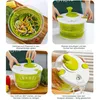 Salatschleuder 5L Salad Spinner Mit Deckel Salatschleudern Produktbild-Vorschau 6