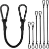 Spanngummi mit Karabiner, Expander mit Karabinerhaken 6er Produktbild-Vorschau 1