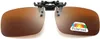GKA polarisierte Sonnenbrille Aufsatz Clip on braun Produktbild-Vorschau 3