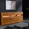 riess-ambiente Sideboard GRAND 180cm braun massives Produktbild-Vorschau 1