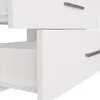 NEL 80 Badkamerkast met wastafel, WIT, hangend, 2 lades, 80 Productafbeelding-voorbeeld 11