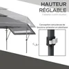 Outsunny Tonnelle pop-up jardin barnum Pliant 5 x 3 m, Voir les images du produit 8