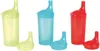 Trinkbecher, 250ml, rot-transparent | Stück (1 Stück) Produktbild-Vorschau 1