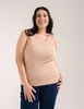 Top da donna - Canotta taglia L - Canotta da donna beige - Anteprima dell’immagine prodotto 11