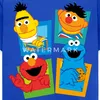 Spreadshirt Sesamstraße Kacheln Ernie und Bert Kinder Produktbild-Vorschau 2