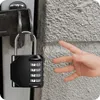 KRUMAD Cijferslot, 4-cijferig, hangslot met code, metalen Productafbeelding-voorbeeld 9