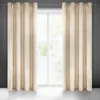 Vorhang RIA beige 140x250 cm  Ösen 10 Produktbild-Vorschau 5