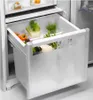AEG Electrolux Einbaukühlschrank / 1780 mm / 310 L / Schlepptür / E ERD6DE18S1 Schrägansicht großes Fach geöffnet Produktbild-Vorschau