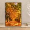 MuchoWow® - Leinwandbilder - Wald - Herbst - Jahreszeiten - Produktbild-Vorschau 2