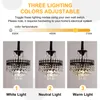 WISFOR cristal Lustre Plafonnier Suspension de table Voir les images du produit 6