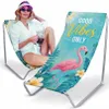 Metall Gartenliege „Good Vibes Only“ – klappbarer Produktbild-Vorschau 1