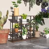 Stojak na doniczki Outsunny 4-poziomowy, wysokość 61,5 cm, Podgląd zdjęcia produktu 2