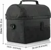 8L Klein Kühltasche Doppeldecker Picknick Camping Lunch Produktbild-Vorschau 4