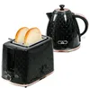HOMCOM Wasserkocher Toaster Set 2200 W 1,7L Wasserkocher, 2 Produktbild-Vorschau 1