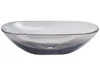 BELIANI Waschbecken Schwarz Mineralwerkstoff Oval 54x36 cm Produktbild-Vorschau 1