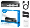 CUDY GS1016E 16-poorts Gigabit switch, lichtbeheerd Productafbeelding-voorbeeld 2