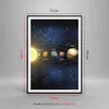 Gerahmtes Poster - Schwarzer Rahmen - Kosmos Planet - Produktbild-Vorschau 5