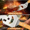 2 Stück 7-in-1 Grillspachtel für Barbecue Grill mit, BBQ Produktbild-Vorschau 3