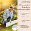 Floranica Bordure de jardin en bois flexible 40 x 200 cm Voir les images du produit 5