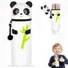 2-in-1 Silikon Federmäppchen Panda, Federtasche aus weichem Produktbild-Vorschau 1
