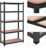 Úložný regál černý 200 cm LOFT Náhled obrázku produktu 2
