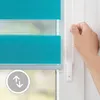 Lichtblick Duo Rollo Klemmfix, ohne Bohren Blau, 100 cm, Produktbild-Vorschau 2