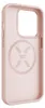 The image shows the inside of a pink phone case with a MagSafe logo. Produktbild-Vorschau