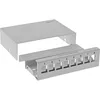 InLine® Patchfeld-Dose Aufputz für 8x Keystone RJ45, Produktbild-Vorschau 3