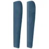 vidaXL Kopfteil mit Ohren Dunkelblau 103x23x118/128 cm Samt Produktbild-Vorschau 13