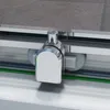 Close-up of a shower cabin roller mechanism. Produktbild-Vorschau